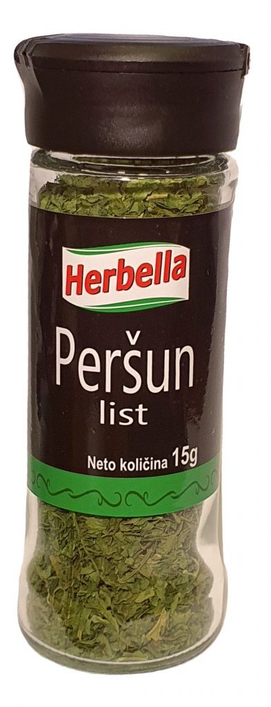 Herbela začin Peršun u listu